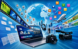 Truyền thông đa phương tiện với hoạt động quay phim và biên tập video